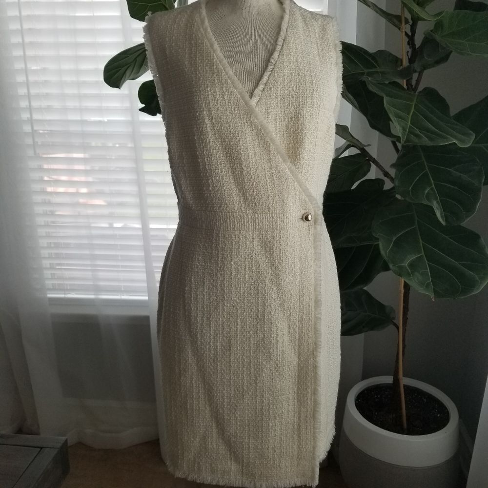 H&M Wool Wrap Dress Size Medium Nwt